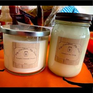 16oz wide and tall soy candle!Scent in description